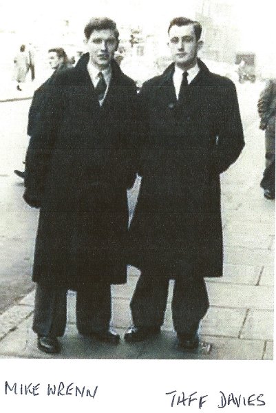 Mike Wrenn and Taff Davies 1950s